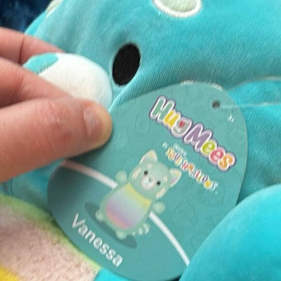 Hugmees Squishmallows Vanessa The Raccoon Plush - Picture 3 of 4